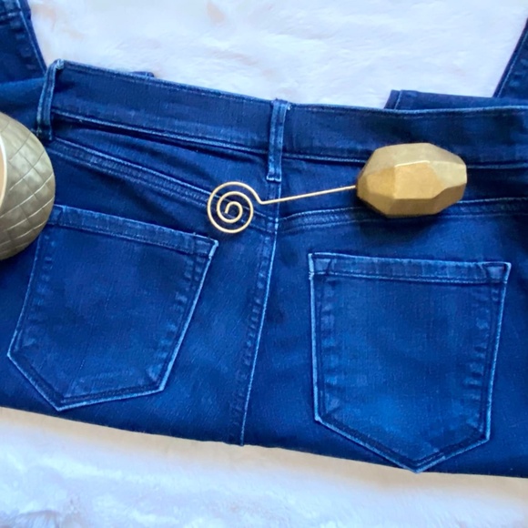 LOFT | Super Skinny Denim Jean Perfect Stretch to Flatter Sz 27/4 MidIndigoWash - Picture 3 of 7